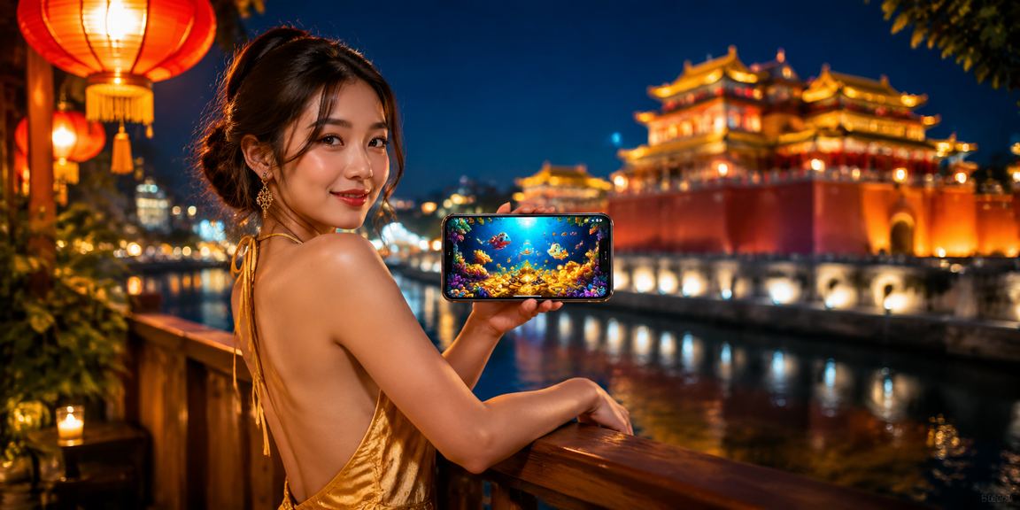 Người dùng trải nghiệm casino trực tuyến tại Hội An với không gian đèn lồng đặc trưng qua điện thoại di động