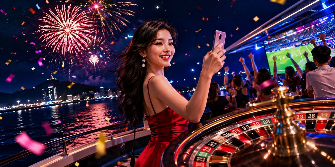 Người dùng truy cập nền tảng cá cược trực tuyến tại bãi biển Vũng Tàu qua điện thoại
